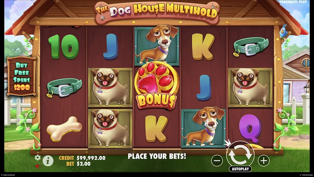 Особенности игры в слот the Dog house Multihold
