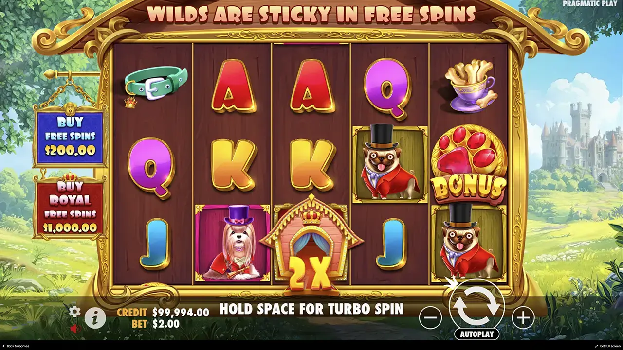 Dog house Royal Hunt слот